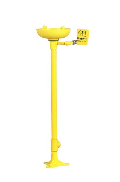 FLOOR MOUNT EYEWASH